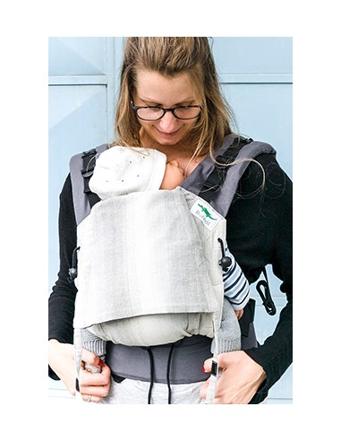 Buzzidil Fullbuckle Babytrage Neugeborene Grey Shades