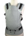 Babytrage BuzziBreeze Basic | Facette Pacific| 0-24 Monate | Fullbuckle Sommer-Babytrage