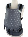 Buzzidil Denim Stars Babytrage  Fullbuckle Tragesystem