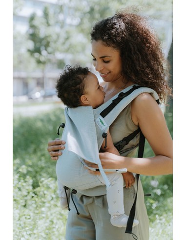 BuzziBreeze Basic Facette Stone summer babycarrier